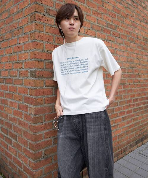 「FFEIN」 半袖Tシャツ SMALL ブルー メンズ_画像5