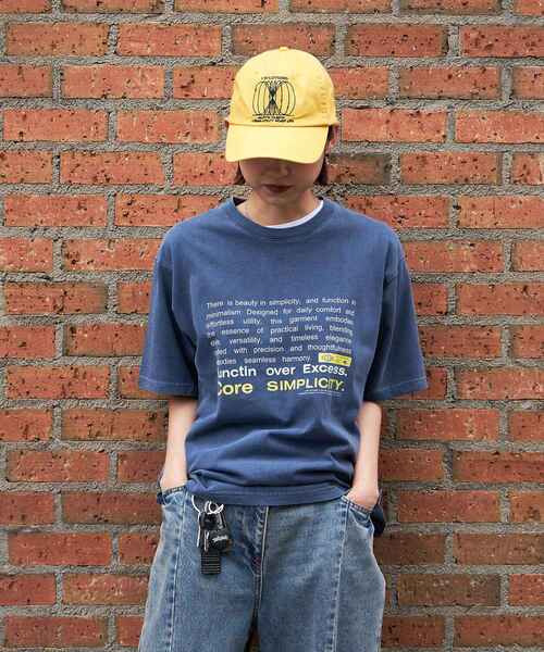 「FFEIN」 半袖Tシャツ SMALL ブルー メンズ_画像9