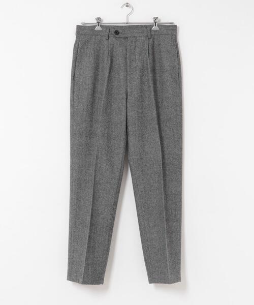 URBAN RESEARCH ROSSO MEN パンツ ウールツイードワイドパンツ メンズ