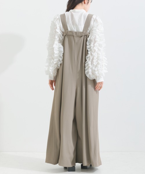 「terrace」 オールインワン MEDIUM ブラック レディース_画像4