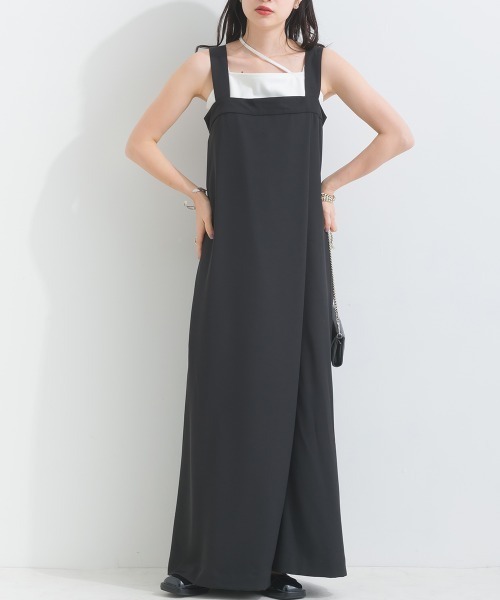 「terrace」 オールインワン MEDIUM ブラック レディース_画像7