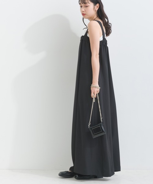 「terrace」 オールインワン MEDIUM ブラック レディース_画像8