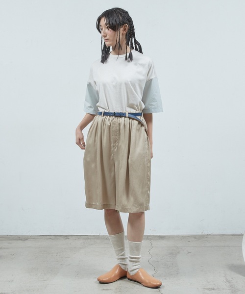 Dulcamara（ドゥルカマラ） tシャツ シャツ切替ワイドT メンズ