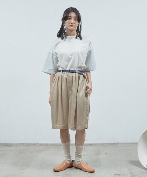 Dulcamara（ドゥルカマラ） tシャツ シャツ切替ワイドT メンズ