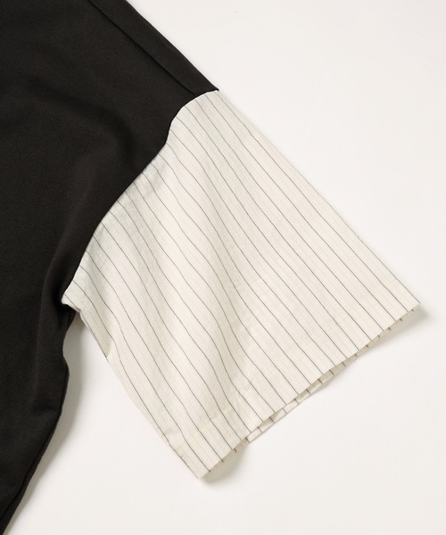 Dulcamara（ドゥルカマラ） tシャツ シャツ切替ワイドT メンズ