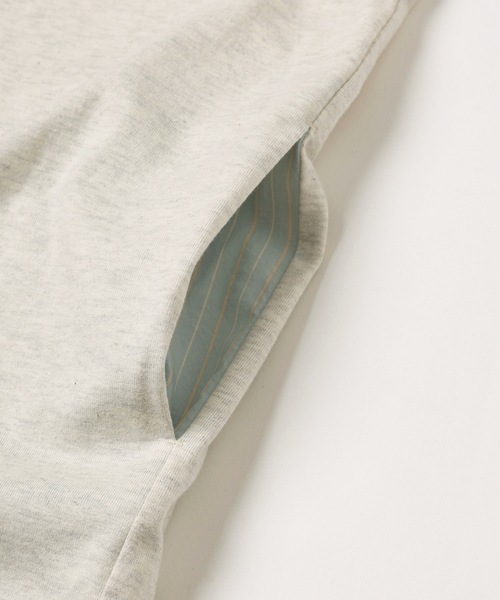 Dulcamara（ドゥルカマラ） tシャツ シャツ切替ワイドT メンズ