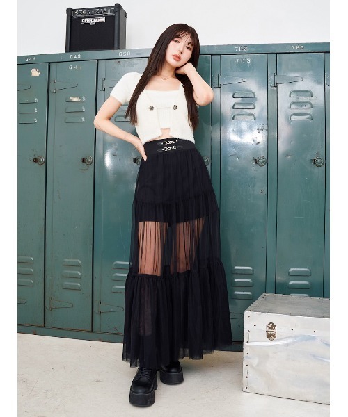 Darich R刺繍 SAXカラー 半袖ニット Darich R刺繍 SAXカラー 半袖ニット Darich R刺繍 SAXカラー 半袖ニット