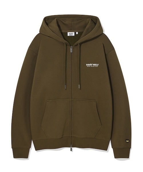 パーカー BACK PANEL LETTERING HOODIE ZIP-UP メンズ レディース