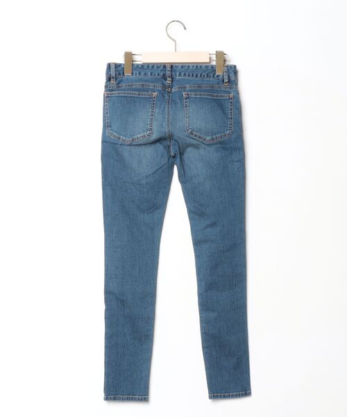 「loaf」 スキニーデニムパンツ 1 ネイビー レディース_画像2