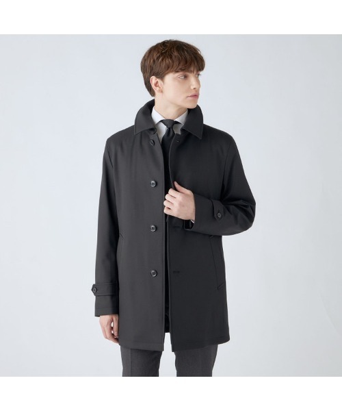 SUIT SELECT ステンカラーコート コート ステンカラーボンディング