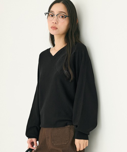 coca（コカ） チュニック Vネックニットチュニック : ZOZOTOWN Yahoo