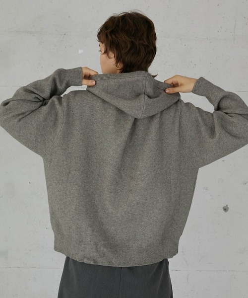 la peau de gem（ラポドゥジェム） パーカー 「LA PEAU DE GEM」knit