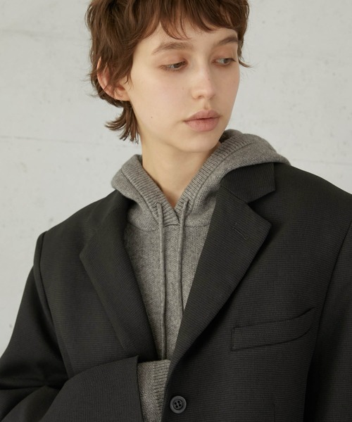 la peau de gem（ラポドゥジェム） パーカー 「LA PEAU DE GEM」knit