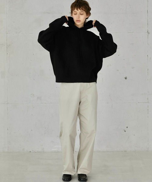 la peau de gem（ラポドゥジェム） パーカー 「LA PEAU DE GEM」knit