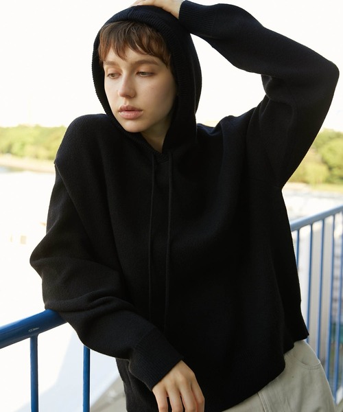 la peau de gem（ラポドゥジェム） パーカー 「LA PEAU DE GEM」knit