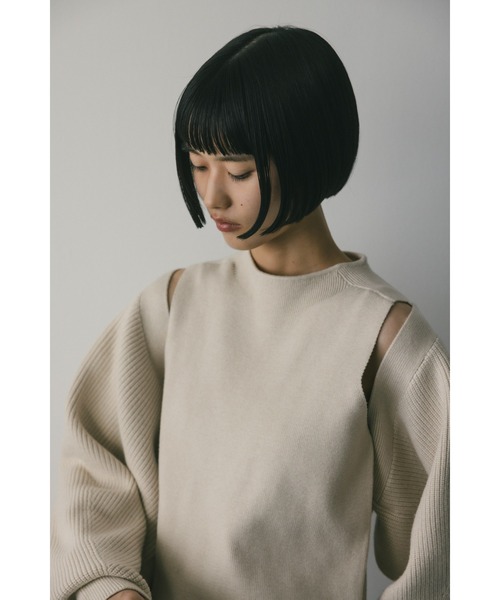 「STYLEMIXER」 ニットアンサンブル FREE グリーン レディース_画像5