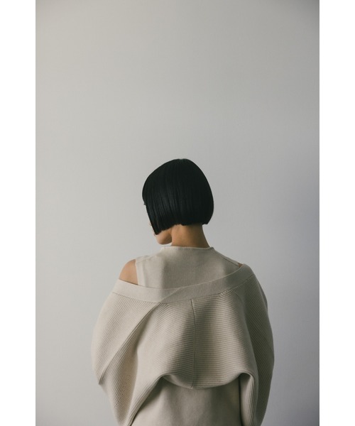 「STYLEMIXER」 ニットアンサンブル FREE グリーン レディース_画像6