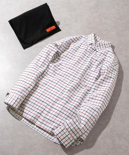 「URBAN RESEARCH ROSSO MEN」 長袖シャツ X-SMALL レッド メンズ_画像2