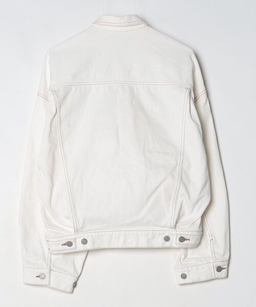 「CURRENTAGE」 デニムジャケット S ホワイト レディース_画像2