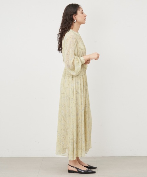 「Mila Owen」 長袖ワンピース 1 ラベンダー レディース_画像6