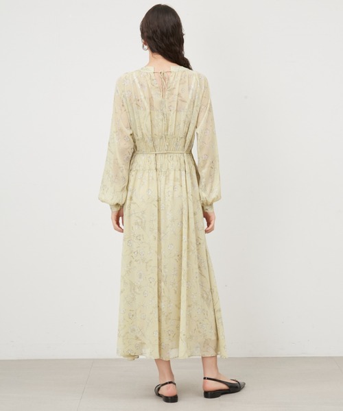 「Mila Owen」 長袖ワンピース 1 ラベンダー レディース_画像7