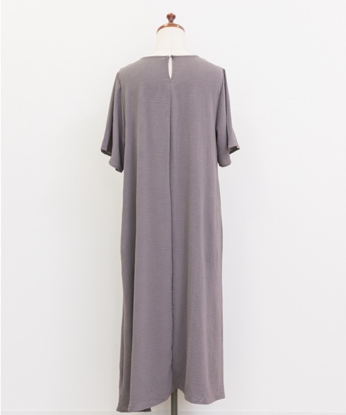 「CLETTE」 半袖ワンピース 4L グレー レディース_画像7