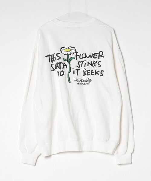 Mark Gonzales（マークゴンザレス） スウェットカットソー M ホワイト