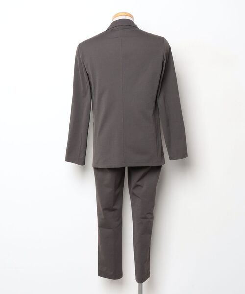 「ABAHOUSE GRAY」 セットアップ 46 ダークブラウン メンズ_画像2