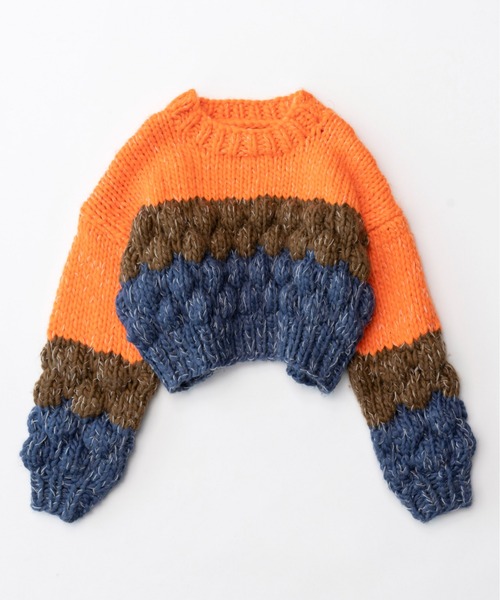 MAISON SPECIAL（メゾンスペシャル） 長袖ニット FREE ブラック