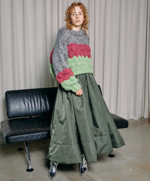 MAISON SPECIAL（メゾンスペシャル） 長袖ニット FREE ブラック