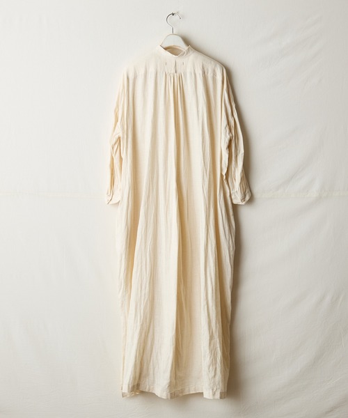 「suzuki takayuki」 7分袖ワンピース 01 アイボリー レディース_画像3