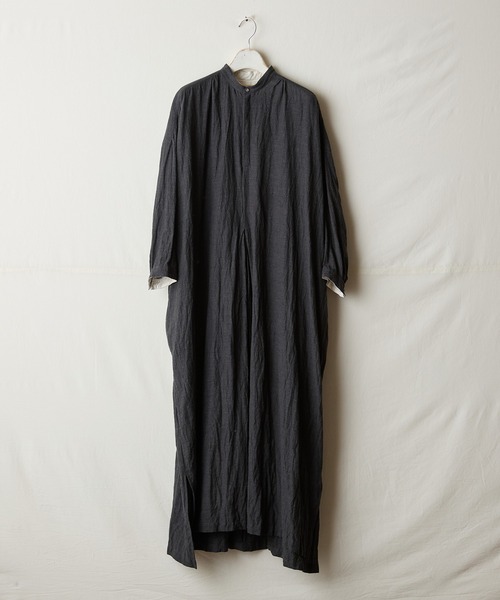 「suzuki takayuki」 7分袖ワンピース 01 アイボリー レディース_画像5