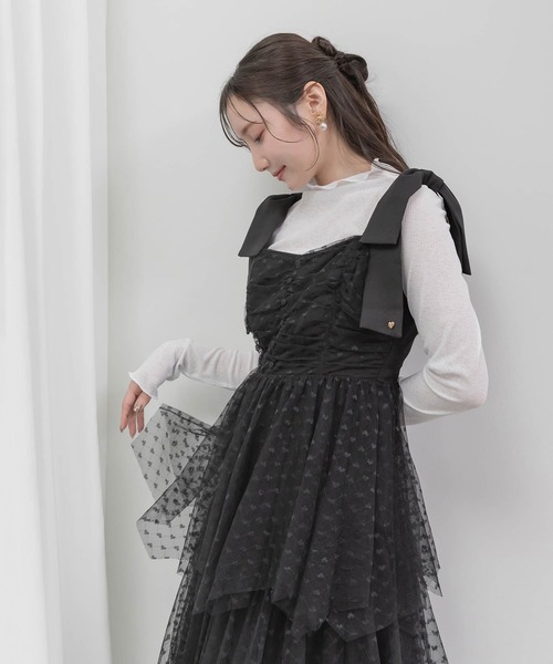 RANDA（ランダ） ワンピース 「Heart Collection」ハートチュール
