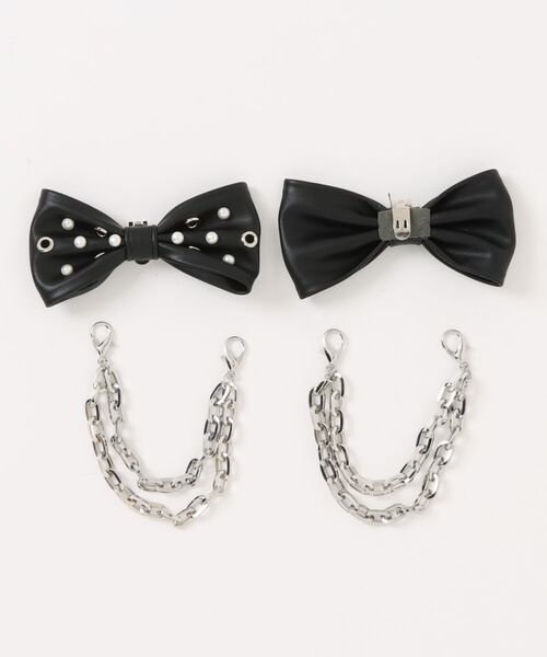 「YOSUKE」 シューズ 39 クリアブラック レディース_画像4