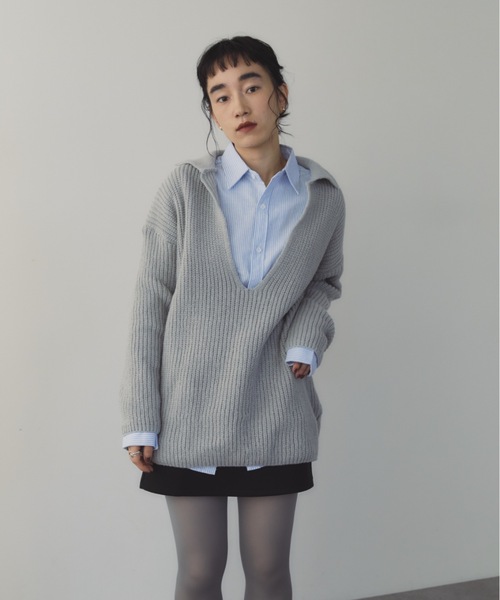 「DRWCYS」 セットアップ FREE グレー レディース_画像2