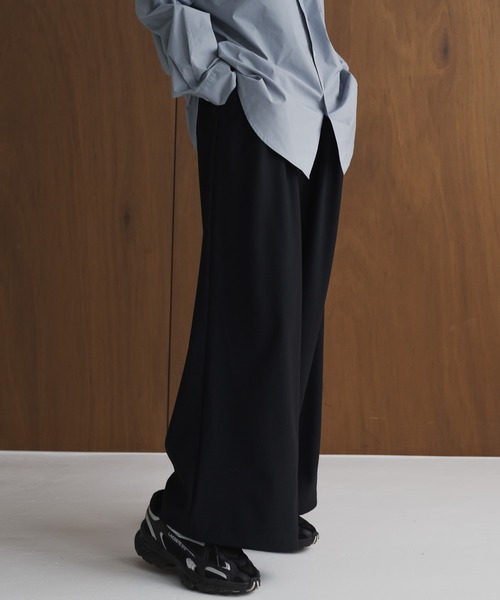 「remer」 スラックス SMALL グレイッシュベージュ メンズ_画像9