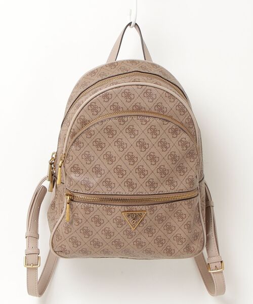 「Guess」 リュック ONE SIZE ベージュ レディース