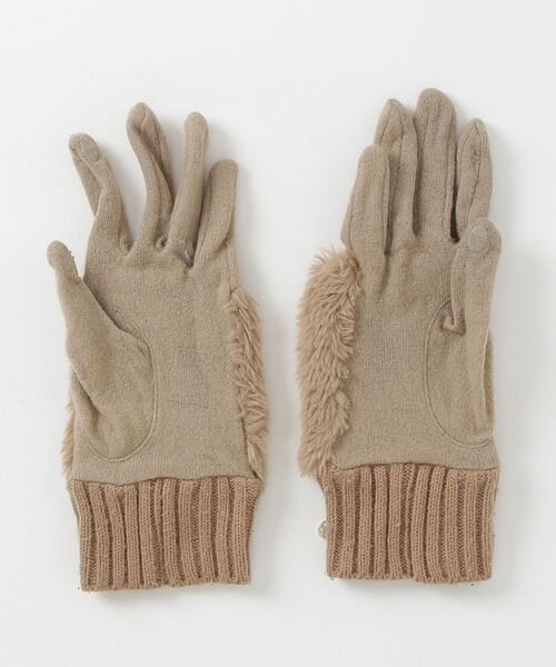 「LANVIN en Bleu」 手袋 FREE キャメル レディース_画像2