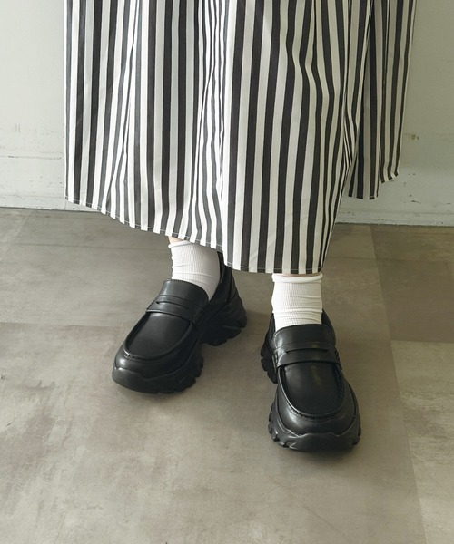 EVOL（イーボル） ローファー 軽量スニーカーソールローファー