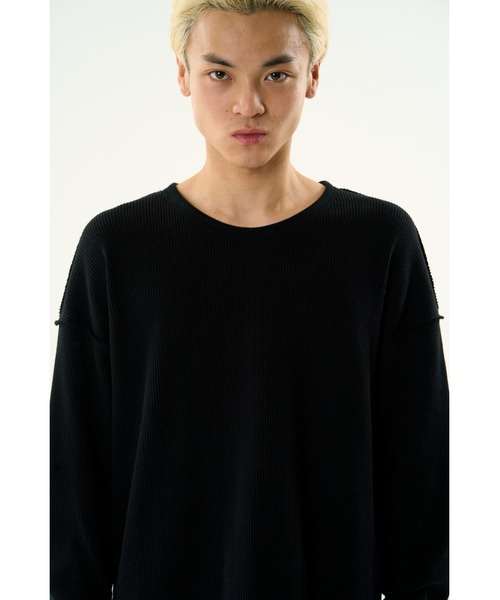 「DISCOVERED」 長袖Tシャツ LARGE グレー メンズ_画像5