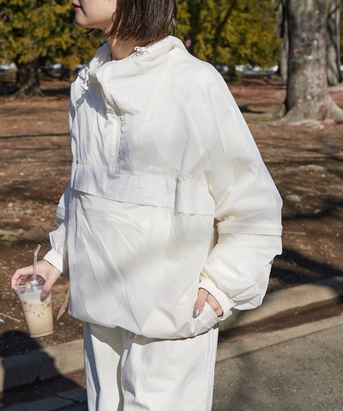 「grandcanyon」 ナイロンブルゾン MEDIUM ブラック レディース_画像5