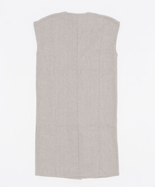 「JUGLANS」 ベスト FREE グレー レディース_画像2