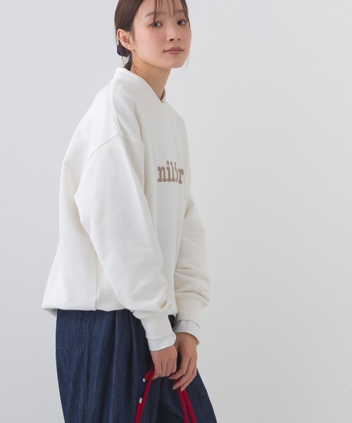 OMNES（オムネス） トレーナー スウェット テック裏毛オーバーサイズ