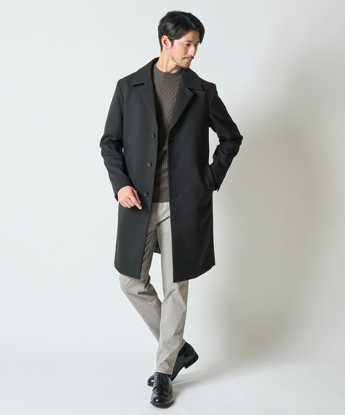 「TETE HOMME」 長袖ニット X-LARGE ネイビー メンズ_画像4