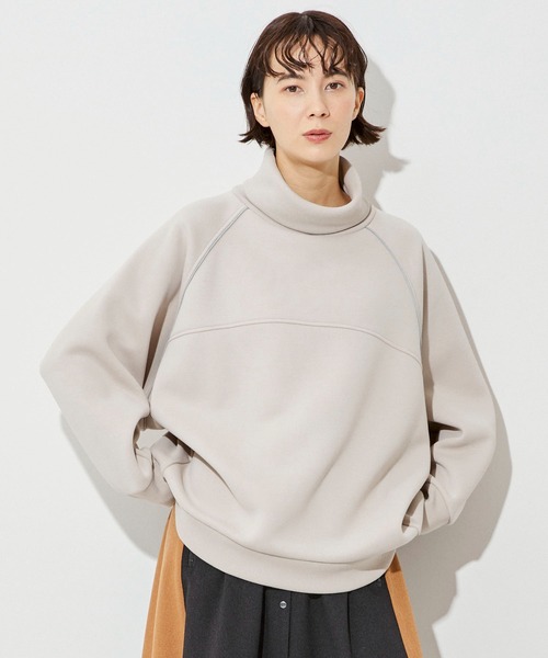 「A + TOKYO」 長袖カットソー FREE グレー レディース_画像2