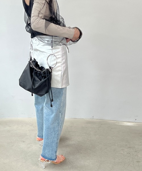 「chuclla」 2WAYバッグ FREE ブラック レディース_画像3