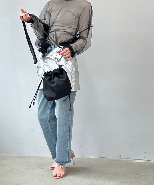 「chuclla」 2WAYバッグ FREE ブラック レディース_画像5