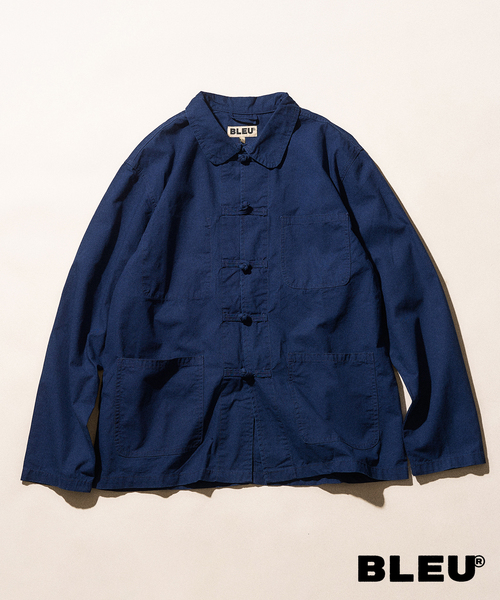 417 EDIFICE（フォーワンセブンエディフィス） シャツ 「BLEU DE CHINE
