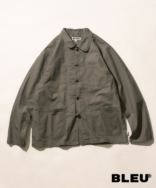 417 EDIFICE（フォーワンセブンエディフィス） シャツ 「BLEU DE CHINE