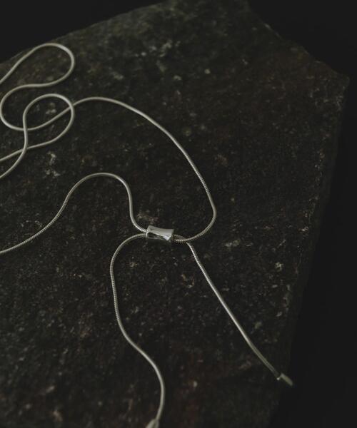 ネックレス SMELLY so’　shell motif loop necklace レディースの画像
